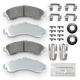 Purchase Top-Quality NRS BRAKE - NS882 - Disc Brake Pad Set pa2