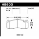 Purchase Top-Quality Front Premium Pads by HAWK PERFORMANCE - HB603G.616 pa2