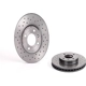 Purchase Top-Quality Front Premium Rotor by BREMBO - 09.5166.1X pa1