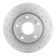 Front Premium Rotor by BREMBO - 09.5457.3X (1 Qty) pa5