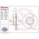 Purchase Top-Quality Front Premium Rotor by BREMBO - 09.5566.10 (1 Qty) pa6