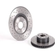 Purchase Top-Quality Front Premium Rotor by BREMBO - 09.5674.2X pa1
