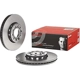 Purchase Top-Quality Front Premium Rotor by BREMBO - 09.5745.21 pa3