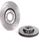 Purchase Top-Quality Front Premium Rotor by BREMBO - 09.5745.2X pa1