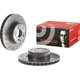 Purchase Top-Quality Front Premium Rotor by BREMBO - 09.8127.11 (1 Qty) pa8