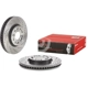 Purchase Top-Quality Front Premium Rotor by BREMBO - 09.8402.1X (1 Qty) pa3