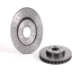 Purchase Top-Quality Front Premium Rotor by BREMBO - 09.8411.1X pa1