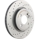 Purchase Top-Quality Front Premium Rotor by BREMBO - 09.8655.1X (1 Qty) pa5