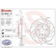 Purchase Top-Quality Front Premium Rotor by BREMBO - 09.8952.1X pa2