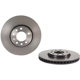 Purchase Top-Quality Front Premium Rotor by BREMBO - 09.9165.11 pa4