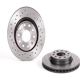 Purchase Top-Quality Front Premium Rotor by BREMBO - 09.9167.1X pa1