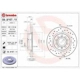 Purchase Top-Quality Front Premium Rotor by BREMBO - 09.9167.1X pa4