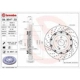 Purchase Top-Quality Front Premium Rotor by BREMBO - 09.9547.33 (1 Qty) pa5