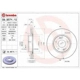 Purchase Top-Quality Front Premium Rotor by BREMBO - 09.9574.11 pa3