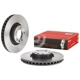 Purchase Top-Quality Front Premium Rotor by BREMBO - 09.9870.11 pa3