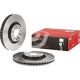 Purchase Top-Quality Front Premium Rotor by BREMBO - 09.A598.11 pa3
