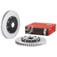 Purchase Top-Quality Front Premium Rotor by BREMBO - 09.A665.23 pa1