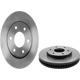 Purchase Top-Quality Front Premium Rotor by BREMBO - 09.B448.11 pa2