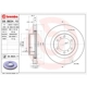 Purchase Top-Quality Front Premium Rotor by BREMBO - 09.B634.11 pa2