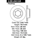 Purchase Top-Quality Front Premium Rotor by CENTRIC PARTS - 120.44118 pa1