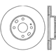 Purchase Top-Quality Disque avant de qualité supérieur by CENTRIC PARTS - 120.45050 pa16