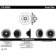 Purchase Top-Quality Disque avant de qualité supérieur de CENTRIC PARTS - 120.65039 pa8