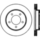 Purchase Top-Quality Disque avant de qualité supérieur by CENTRIC PARTS - 120.65057 pa3