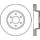 Purchase Top-Quality Disque avant de qualité supérieur by CENTRIC PARTS - 120.67059 pa16