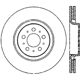 Purchase Top-Quality Disque avant de qualité supérieur par CENTRIC PARTS - 125.39034 pa14