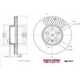 Purchase Top-Quality EUROROTOR - BM7037 - Front Premium Rotor pa7