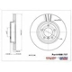 Purchase Top-Quality Front Premium Rotor by EUROROTOR - BM757 pa8