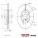 Purchase Top-Quality Front Premium Rotor by EUROROTOR - BM7605 pa1