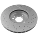 Purchase Top-Quality UQUALITY - 2034367 - Front Disc Brake Rotor pa2