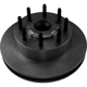 Purchase Top-Quality Front Premium Rotor by UQUALITY - 2054129 pa2