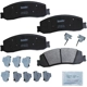 Purchase Top-Quality Front Premium Semi Metallic Pads by BENDIX - CFM1631 pa1