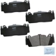 Purchase Top-Quality BENDIX - CFM1648 - Front Disc Brake Pads pa1