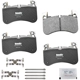 Purchase Top-Quality BENDIX - CFM2184 - Semi-Metallic Front Disc Brake Pads pa1