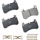 Purchase Top-Quality BENDIX - SBM2184 - Front Disc Brake Pads pa1