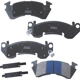 Purchase Top-Quality Front Premium Semi Metallic Pads by BENDIX - SBM614 pa1