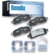 Purchase Top-Quality Front Premium Semi Metallic Pads by BENDIX - CFM1083 pa1