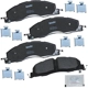 Purchase Top-Quality Front Premium Semi Metallic Pads by BENDIX - CFM1399 pa1