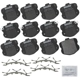 Purchase Top-Quality Front Premium Semi Metallic Pads by BENDIX - CFM1419F pa2