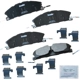 Purchase Top-Quality Front Premium Semi Metallic Pads by BENDIX - CFM1611A pa1