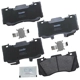 Purchase Top-Quality Front Premium Semi Metallic Pads by BENDIX - CFM1784 pa1