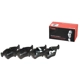 Purchase Top-Quality BREMBO - P06042 - Front Brake Pads pa2
