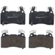 Purchase Top-Quality BREMBO - P10064 - Front Disc Brake Pad Set pa1