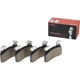 Purchase Top-Quality BREMBO - P10064 - Front Disc Brake Pad Set pa4