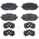 Purchase Top-Quality BREMBO - P49054 - Front Disc Brake Pad Set pa1