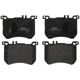 Purchase Top-Quality BREMBO - P50111 - Front Disc Brake Pad Set pa1