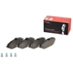 Purchase Top-Quality BREMBO - P50124 - Front Brake Pads pa2